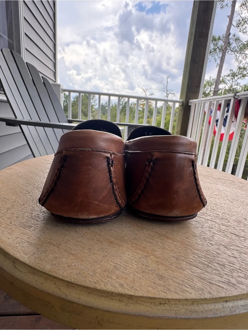 Allen Edmonds Super Sport Brown Leather Driving Loafers Men’s 8D